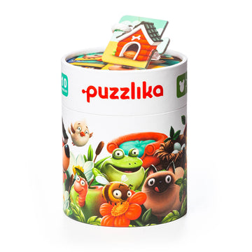 Puzzles infantiles my home - 10 puzzles de 2 piezas cada uno  - cubika 13074