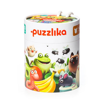 Puzzles para Niños My Food - 10 Puzzles de 2 piezas cada uno - Cubika 12992"
