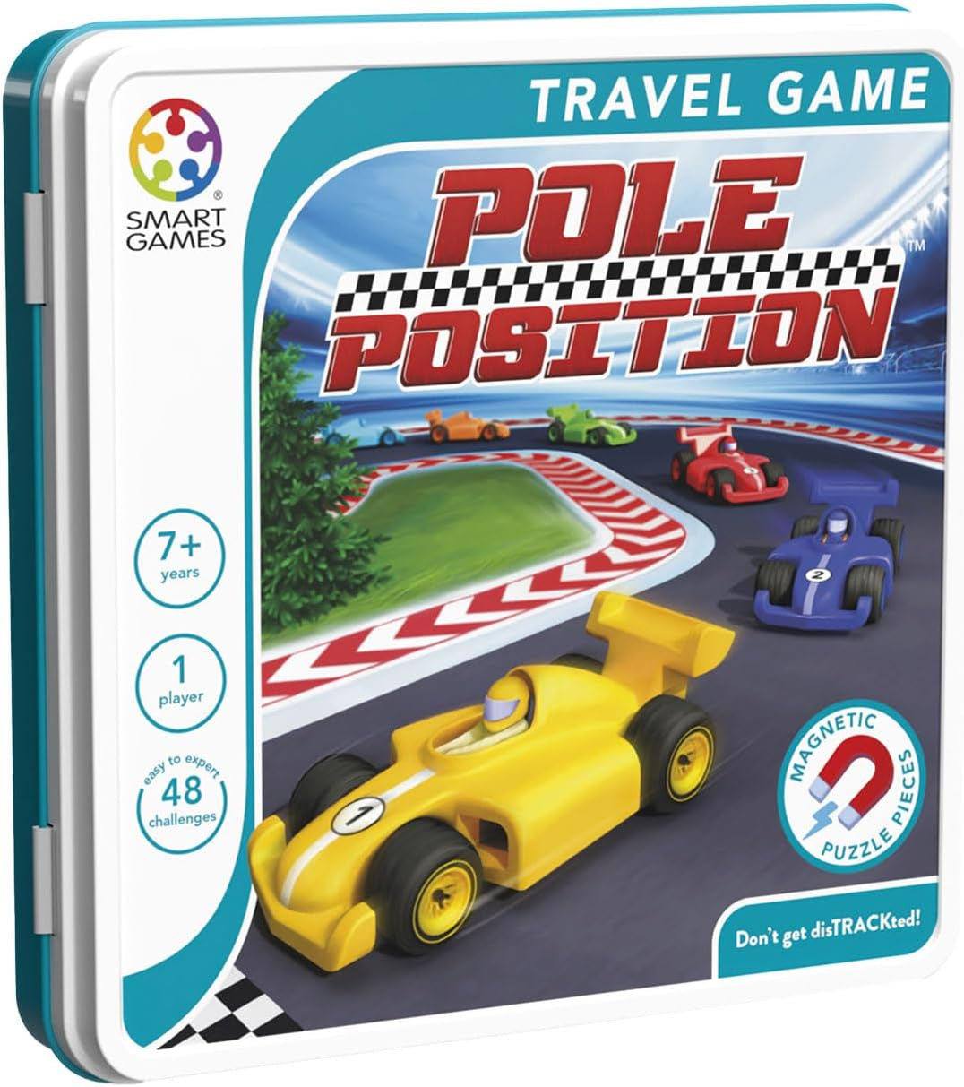 Juego de mesa Magnético Rompecabezas Coches de carreras " Pole Position "- Ludilo