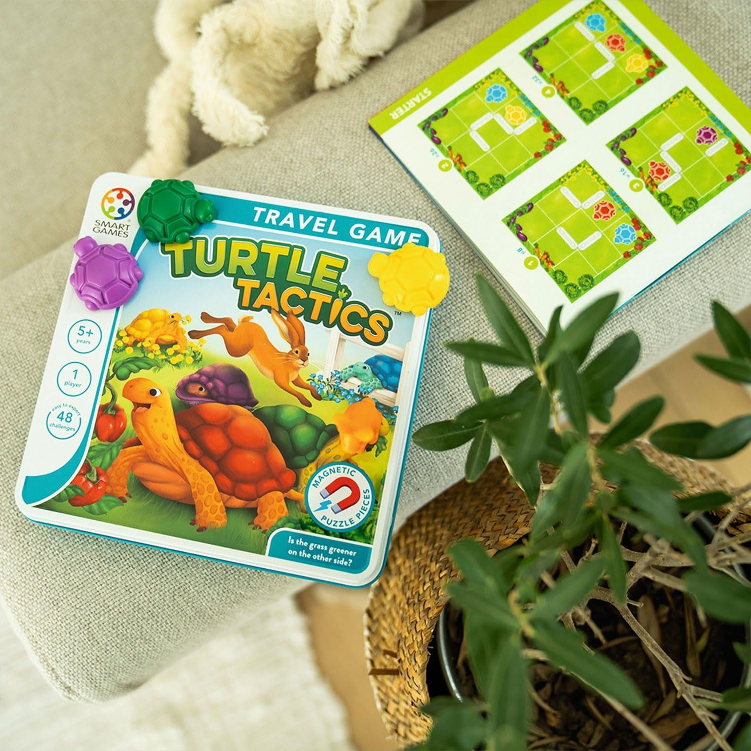 SmartGames Juego de mesa Magnético Turtle Tactics - Ludilo