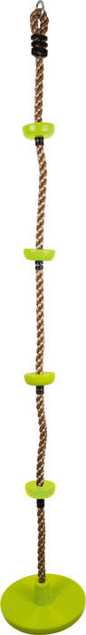 "Divertido columpio de plato con cuerda de escalada para niños - Small foot 11878"
