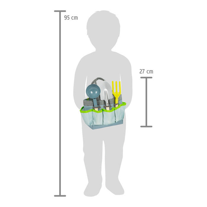 Set de herramientas de jardín para niños, ideal para despertar su pasión por la jardinería - Small foot 12388