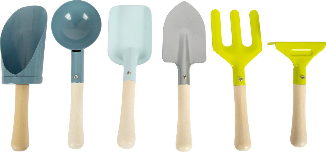 Set de herramientas de jardín para niños, ideal para despertar su pasión por la jardinería - Small foot 12388
