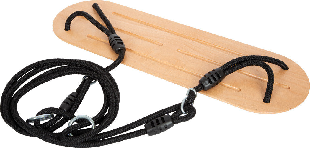 Columpio de tabla XL Black Line - Resistente y seguro para niños - Small foot 12407
