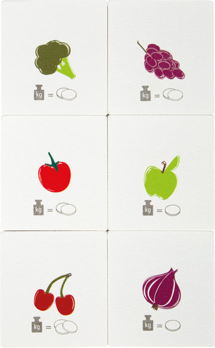 Báscula de madera Fresh para cocina, multifuncional, a partir de 3 años.  ¡Práctica y divertida! - Small foot 12418