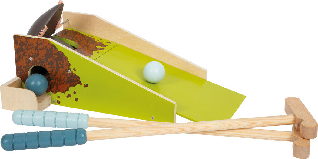 Set de minigolf infantil "mole" - small foot 12439