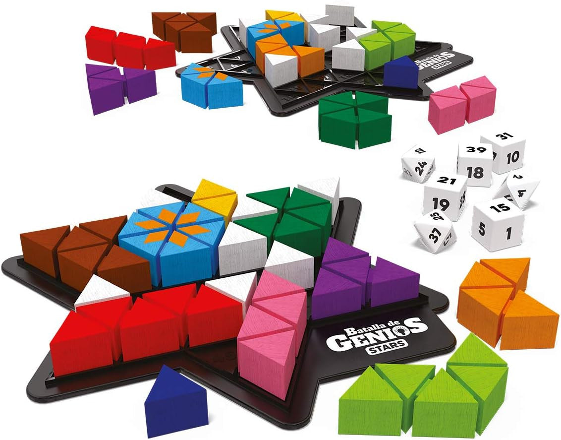 Juego de Mesa Batalla de Genios Estrellas - Ludilo 80955