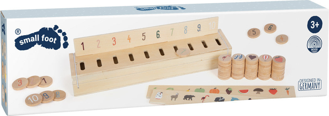 Caja de madera clasificadora imágenes descubriendo el mundo - Small foot 12469