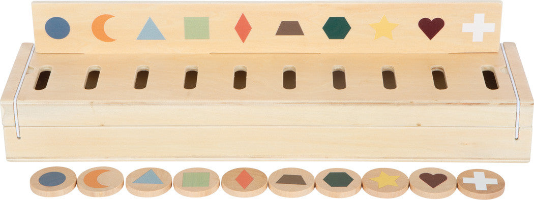 Caja de madera clasificadora imágenes descubriendo el mundo - Small foot 12469