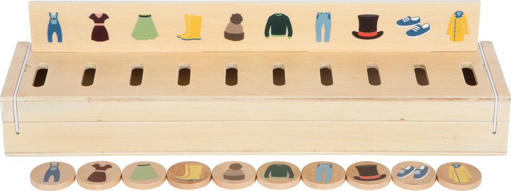 Caja de madera clasificadora imágenes descubriendo el mundo - Small foot 12469