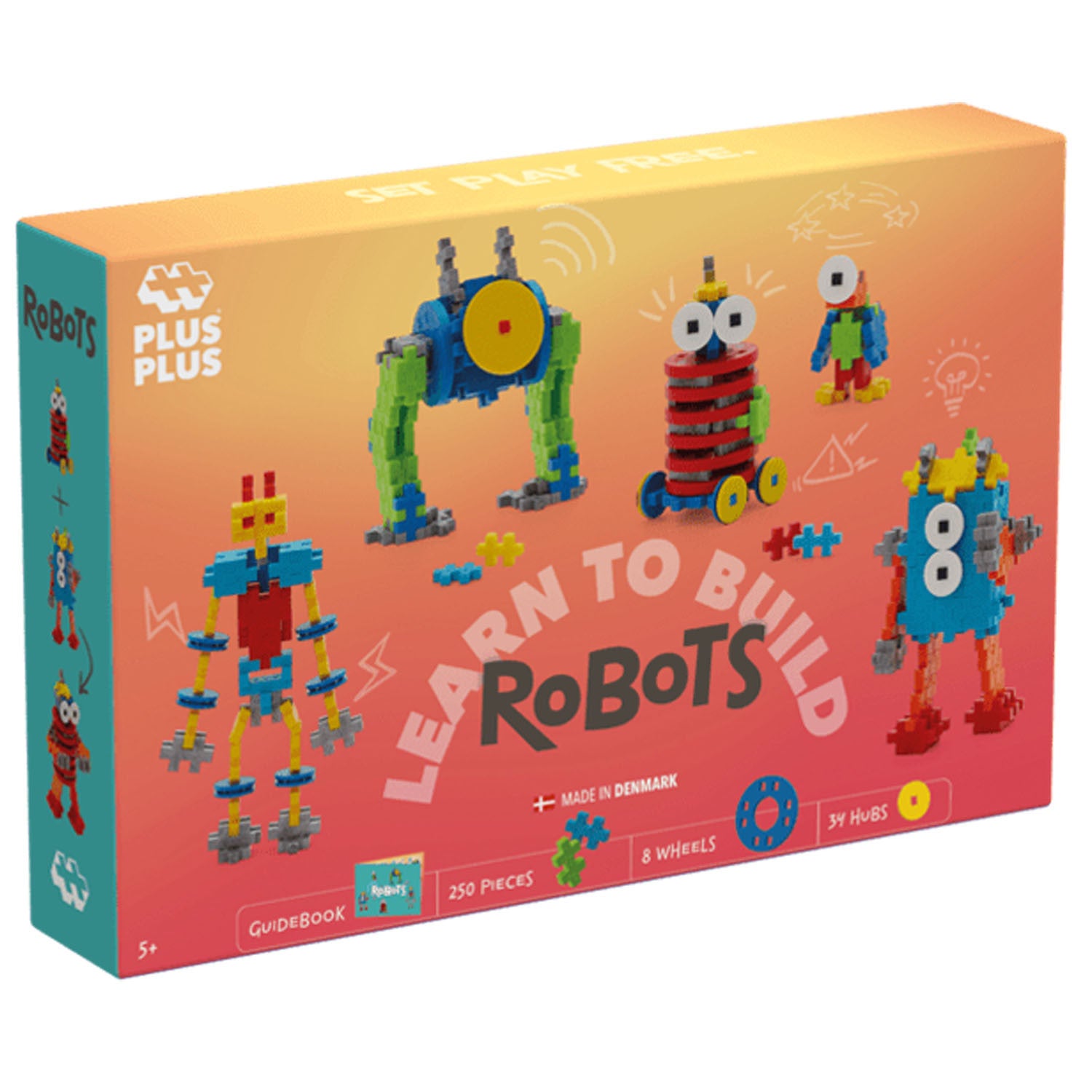 Juego de Construcción 250 piezas - Learn To Build Robots - Ludilo 3963