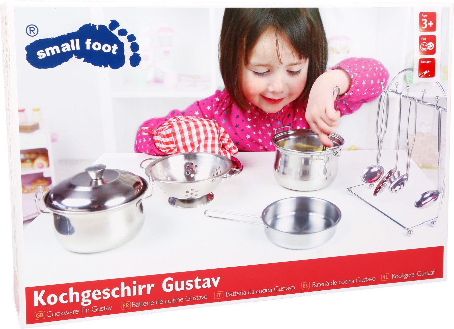 Set de utensilios de cocina infantil - Small foot 8968