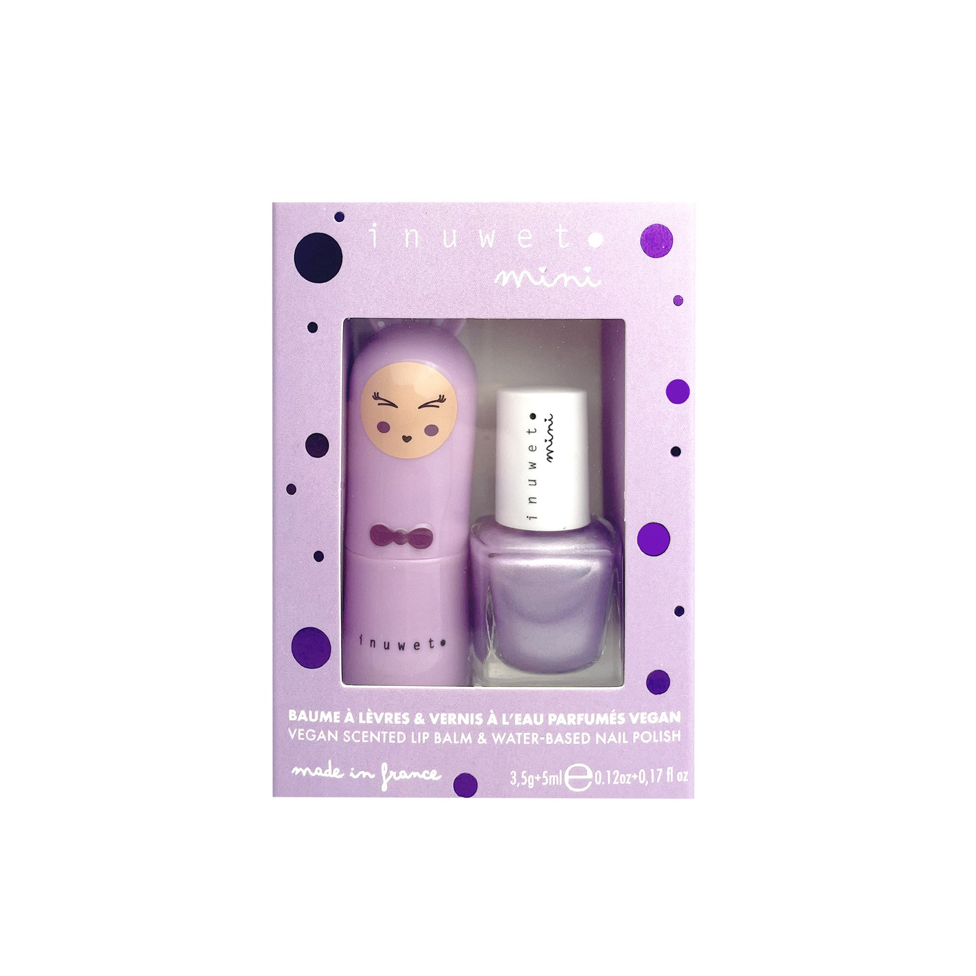 Set de Labial + Esmalte de uñas Nube & Arándanos - Inuwet