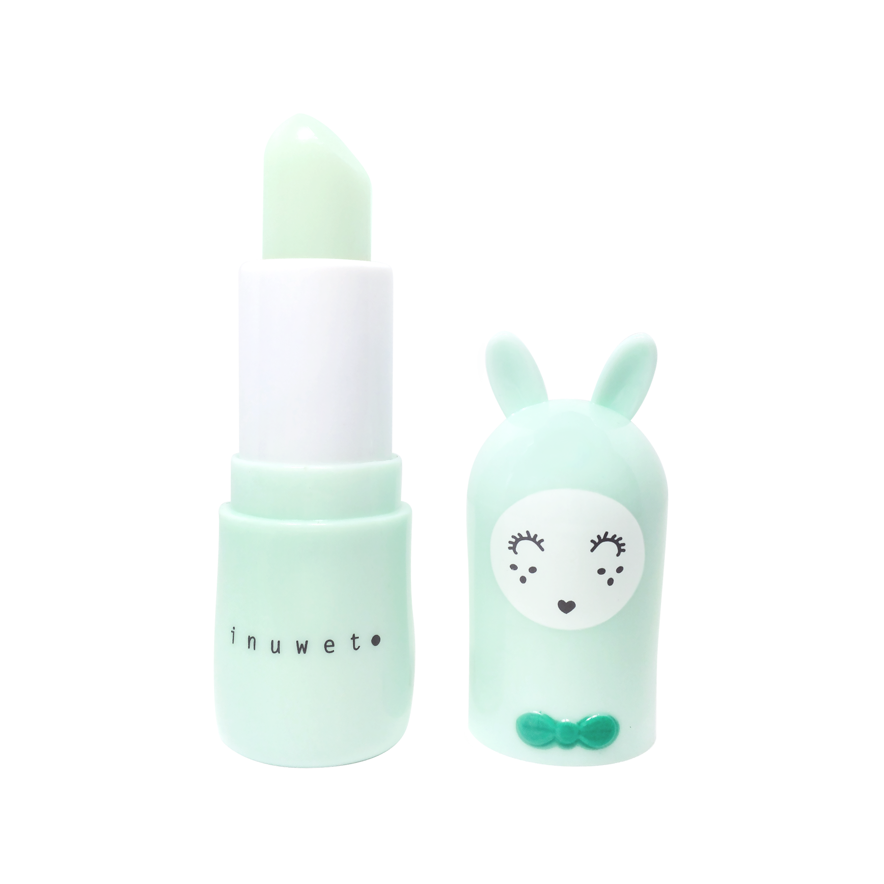 Set de 2 bálsamos labiales veganos love (manzana-cereza) - inuwet