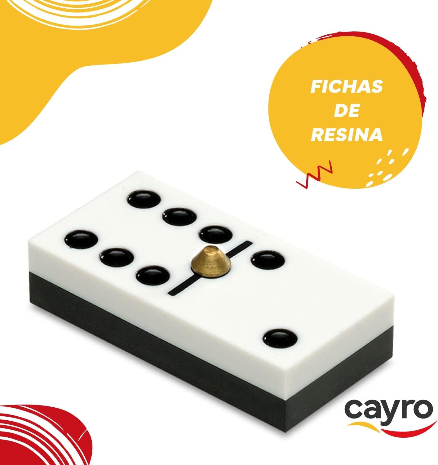 Dominó Competición caja de madera Deluxe - Cayro 252