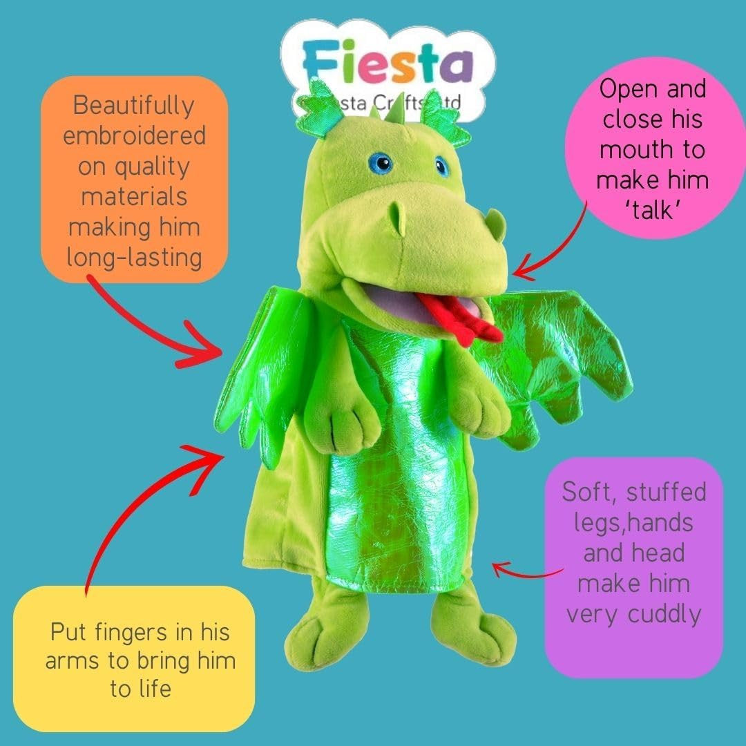 Marioneta de dragón: un juguete mágico y divertido - Fiesta Craft 2186