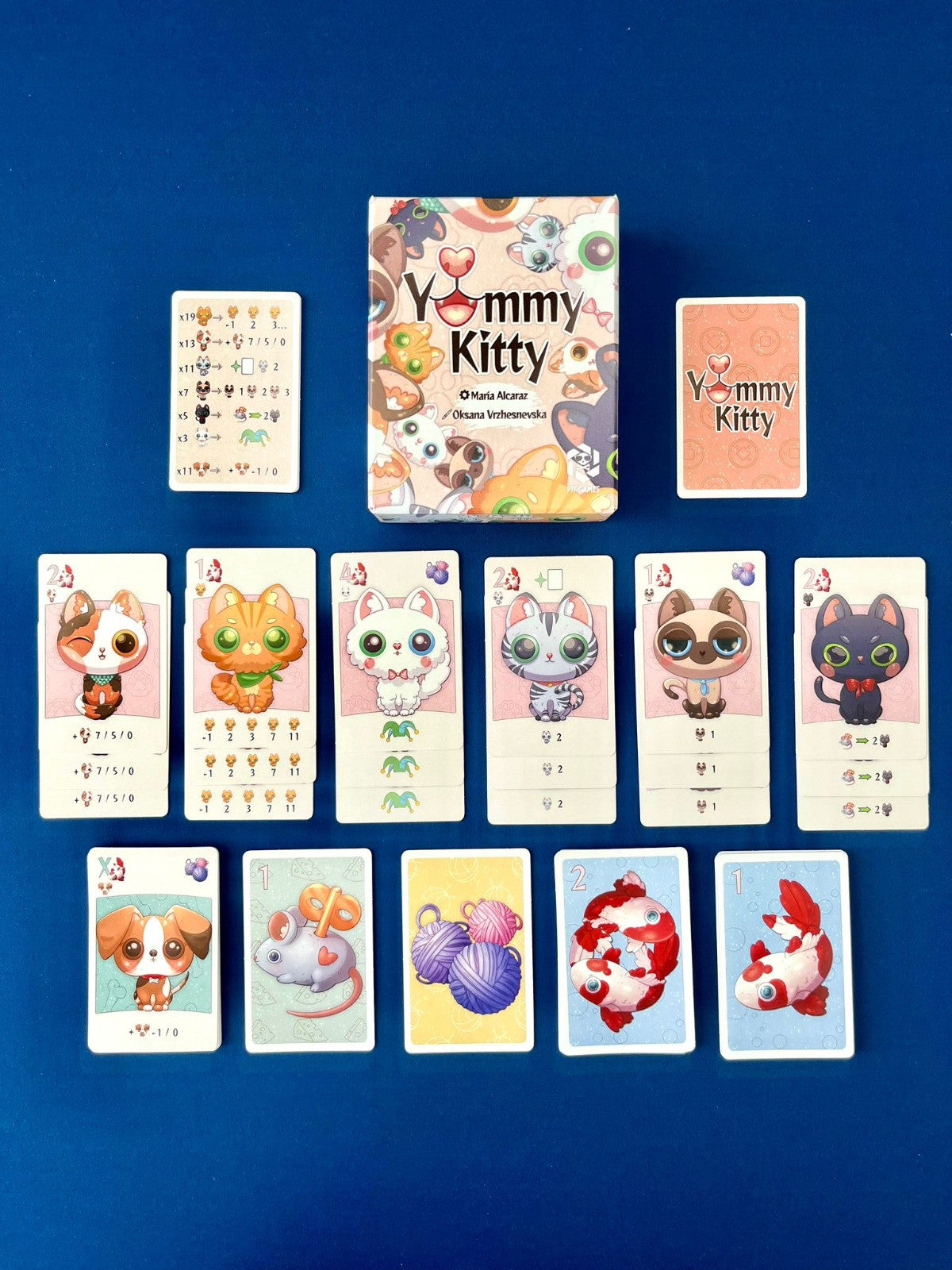 Juego educativo de Cartas Jummy Kitty - Pif Games