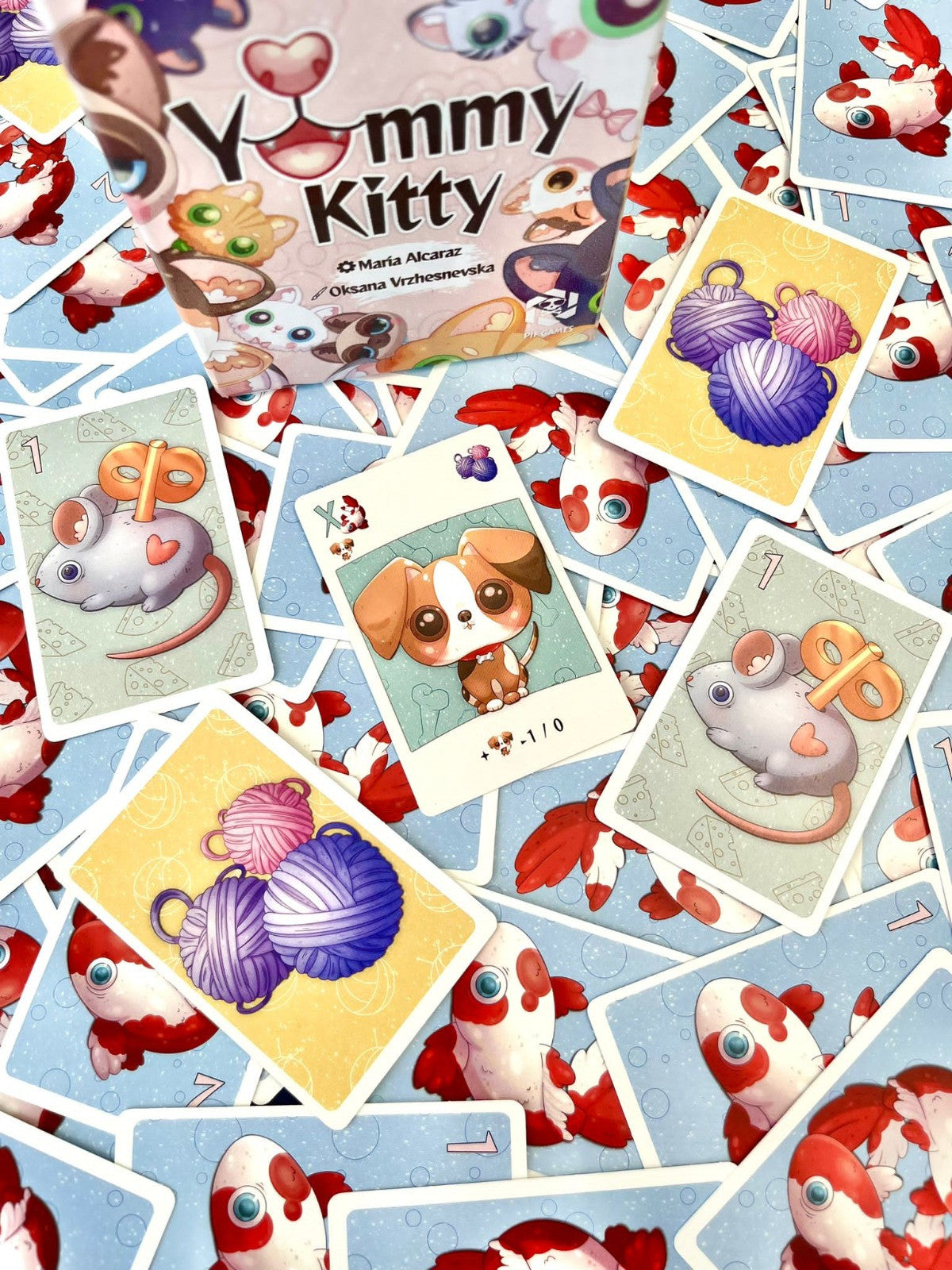 Juego educativo de Cartas Jummy Kitty - Pif Games