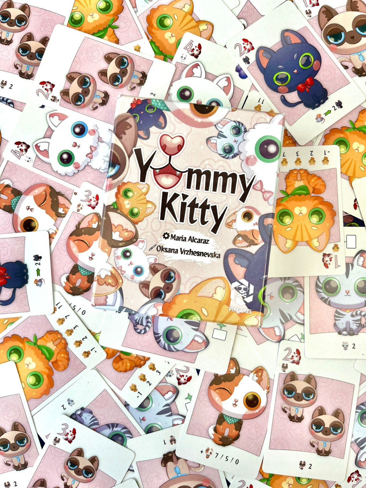 Juego educativo de Cartas Jummy Kitty - Pif Games