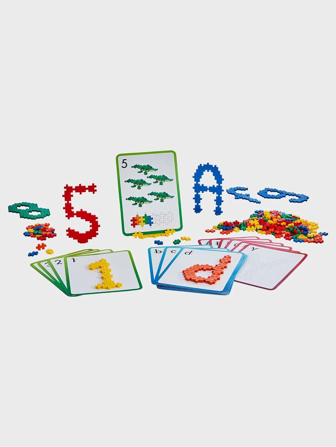 Juego para formar Números y Letras con piezas que se enlazan entre sí - Ludilo 3909