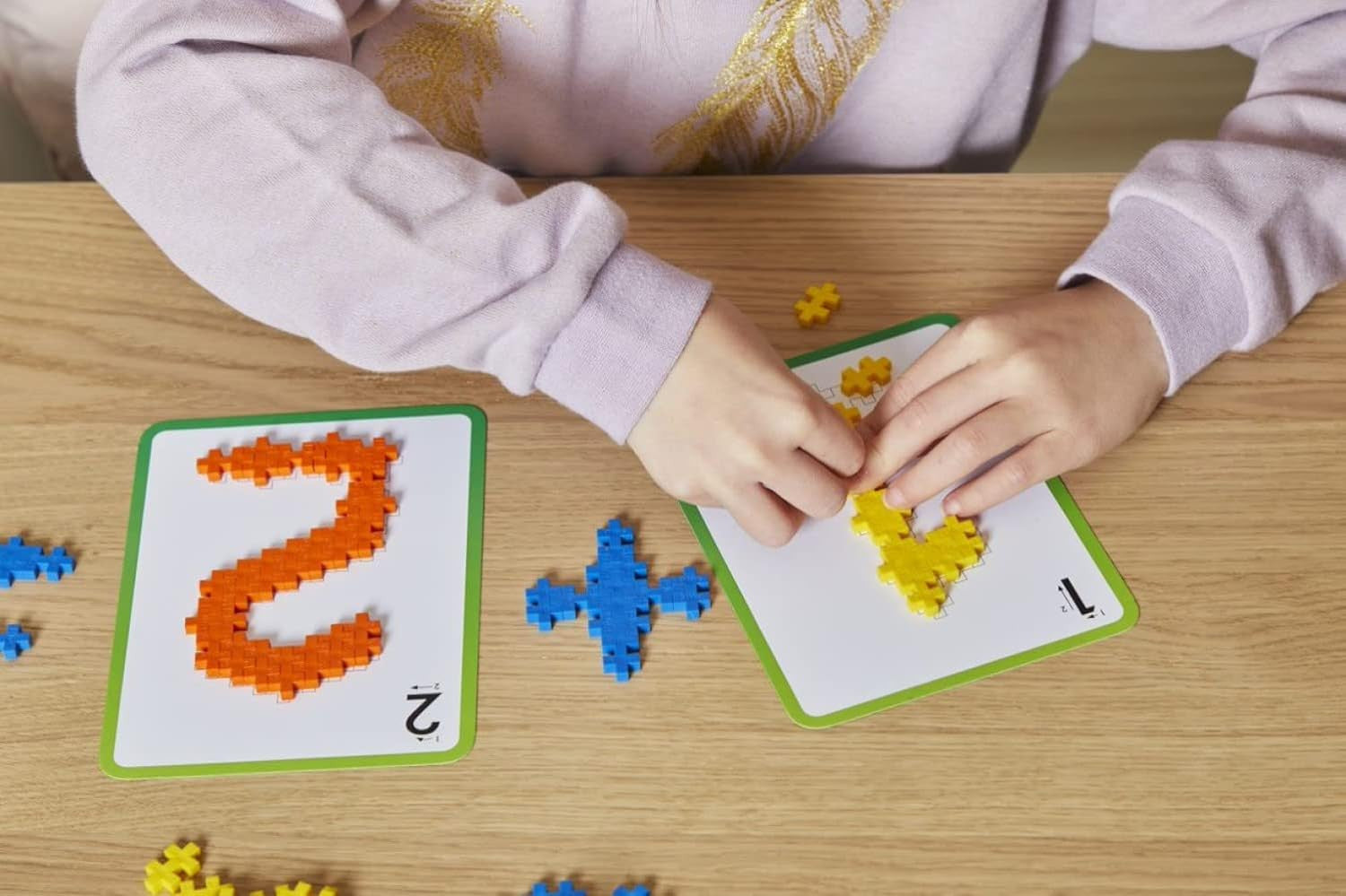 Juego para formar Números y Letras con piezas que se enlazan entre sí - Ludilo 3909