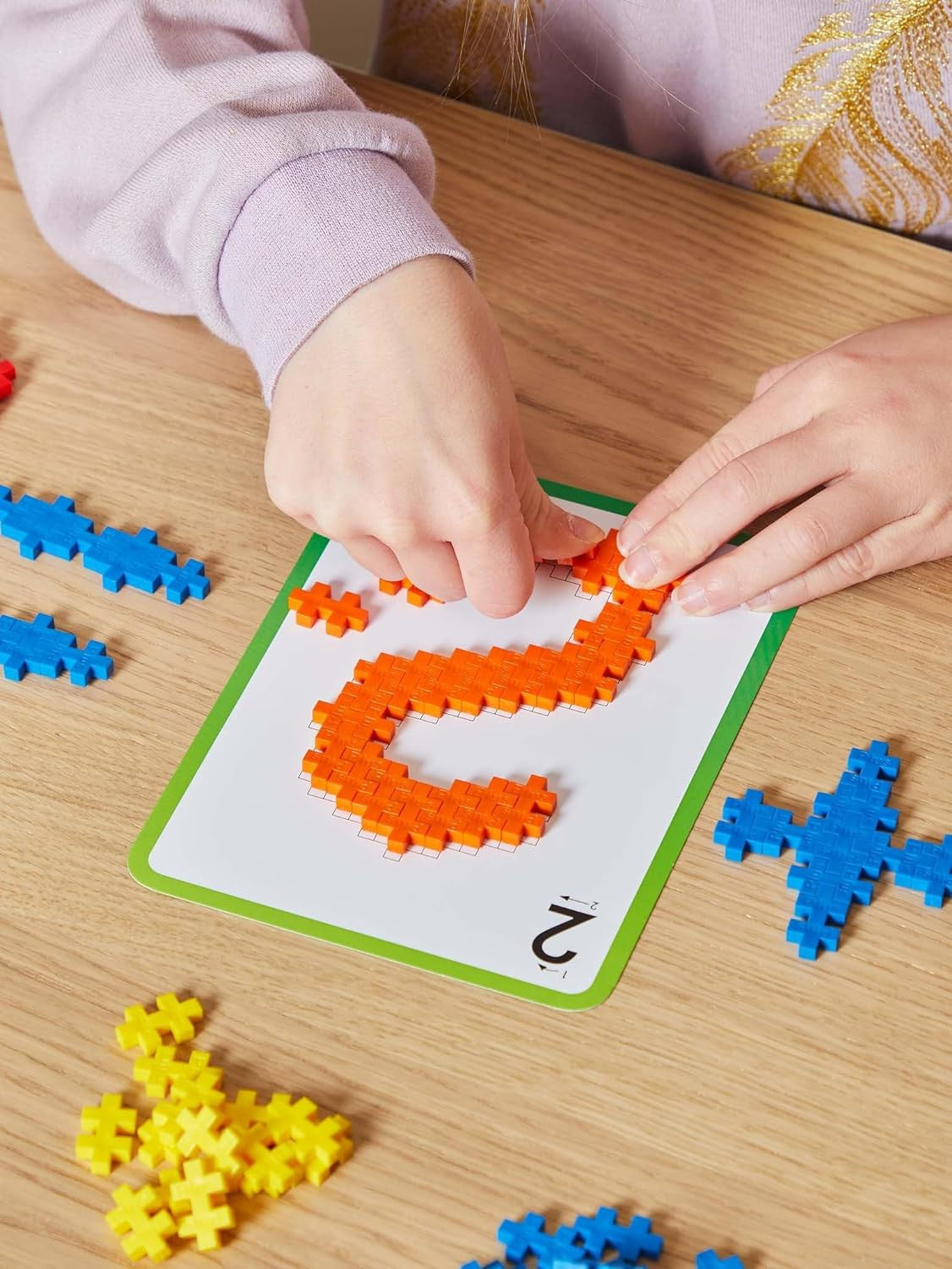 Juego para formar Números y Letras con piezas que se enlazan entre sí - Ludilo 3909