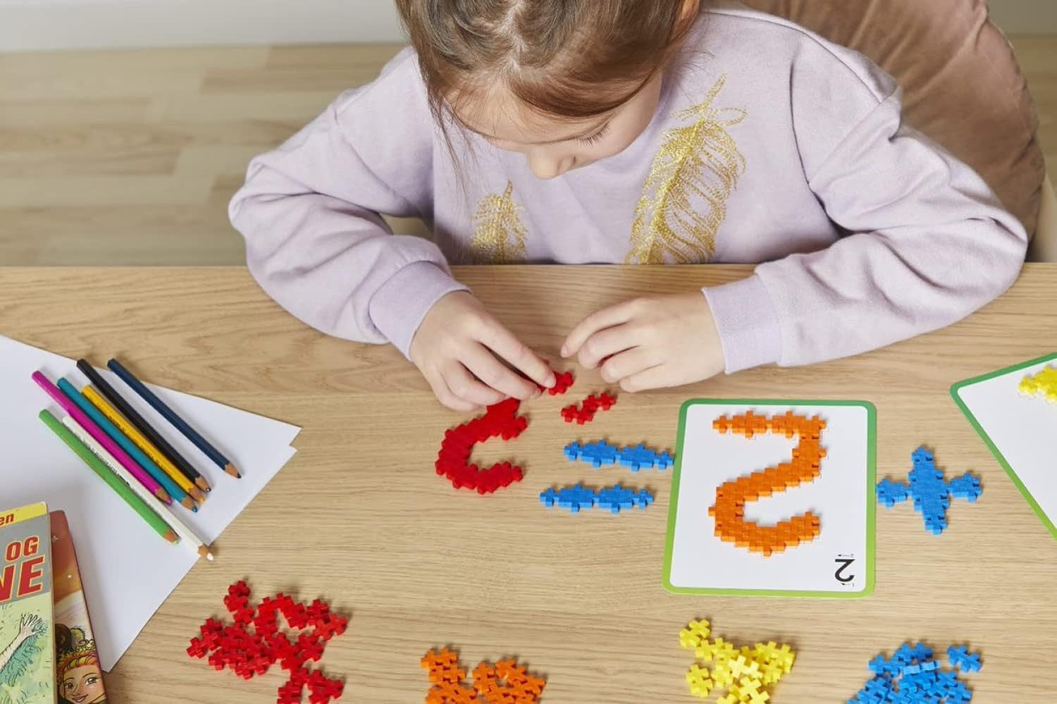 Juego para formar Números y Letras con piezas que se enlazan entre sí - Ludilo 3909