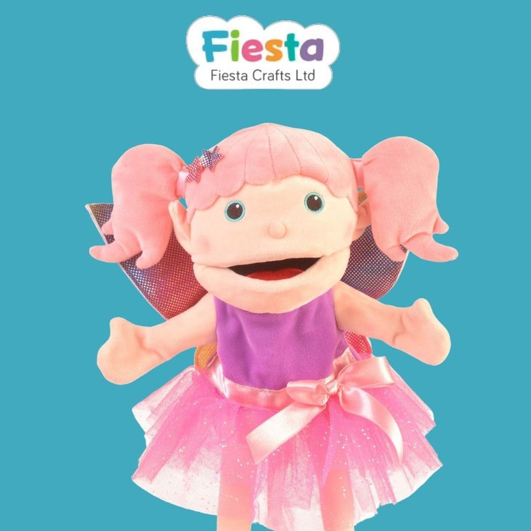 Marioneta de mano Hada con boca movible - Fiesta Crafts