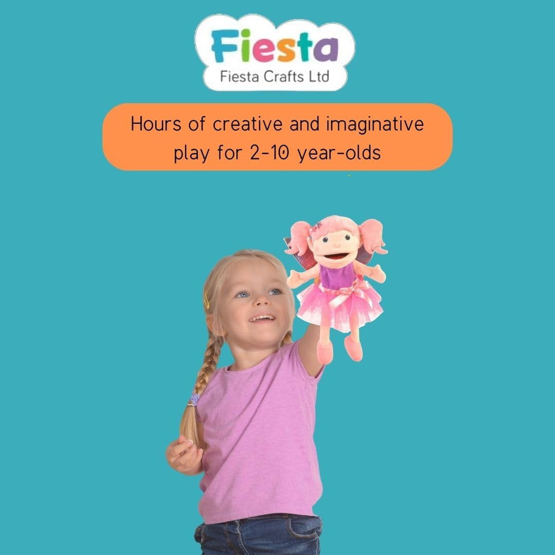 Marioneta de mano Hada con boca movible - Fiesta Crafts