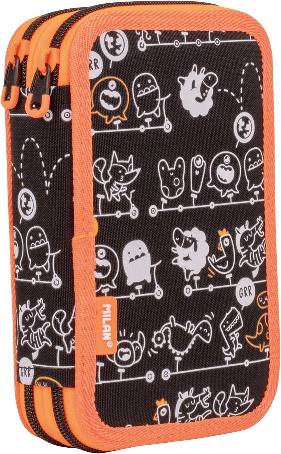 Estuche 2 pisos con material escolar serie Tandem - Milan