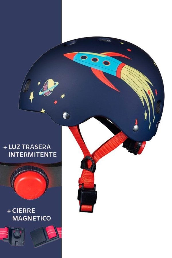 Casco Infantil para Patinetes y Bicicletas Micro Rocket (M) - Micro AC2093