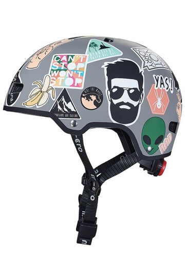 Casco Infantil para Patinetes y Bicicletas Sticker (M) - Micro AC2120