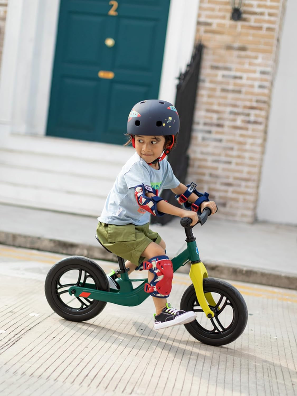 Bicicleta Infantil Ultraligera Balance Bike Lite Verde - Micro GB0036