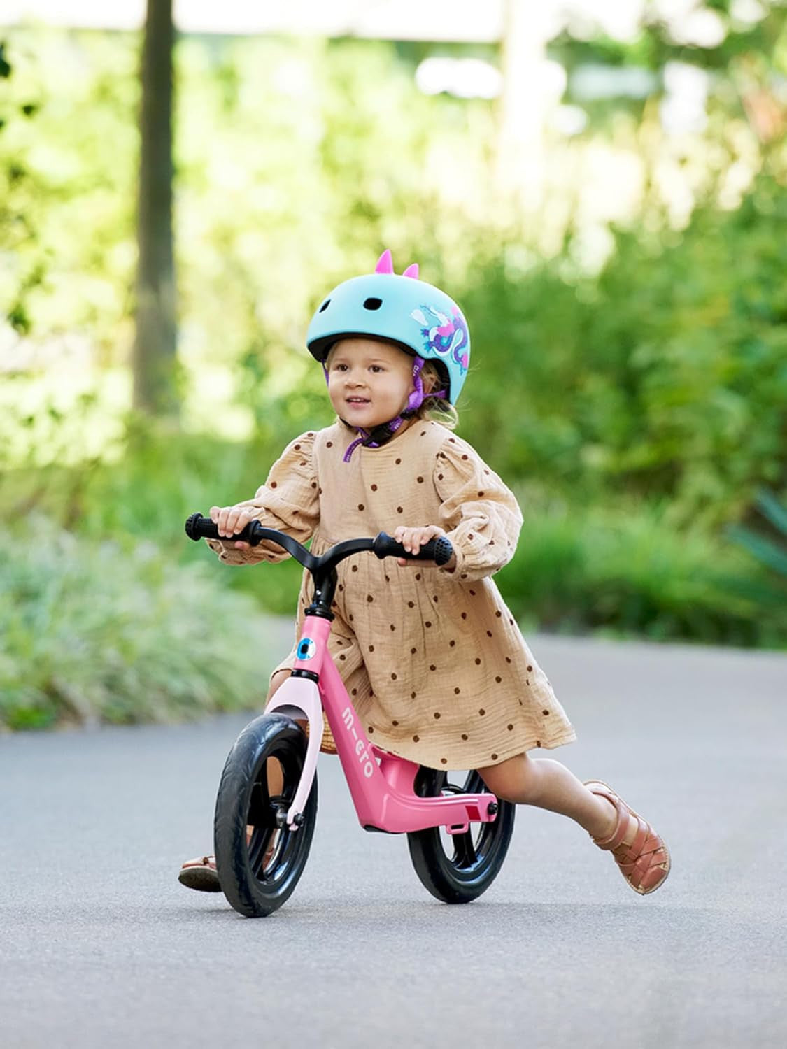 Bicicleta Infantil de Equilibrio Micro Balance Bike Lite Rosa - Micro GB0035