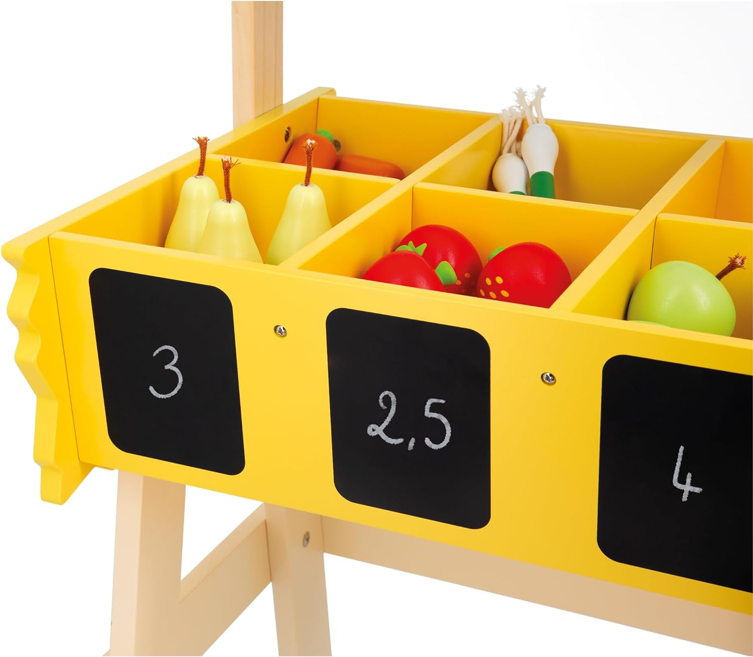 Juego de Imitación - Tienda Infantil de madera Mercado de Verduras - Janod 03322