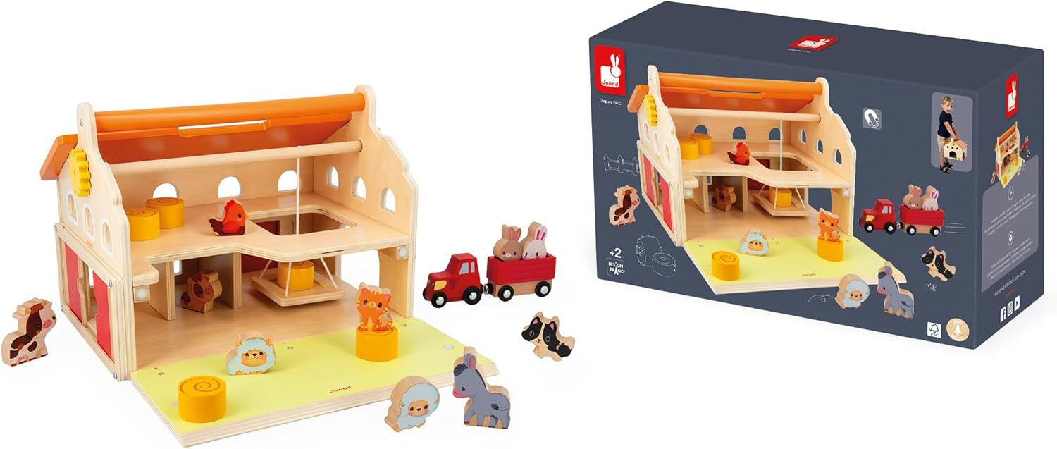 Juego Educativo Mi primera Granja - Janod 03318