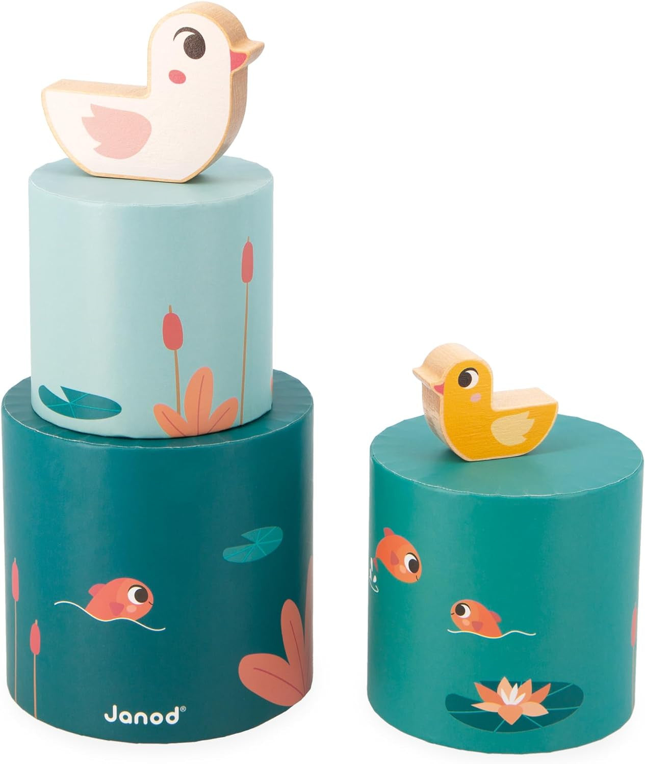 Juego Estimulo Sensorial +12meses - Caja con juegos de estimulo sensorial para niños +12 meses - Janod 04063