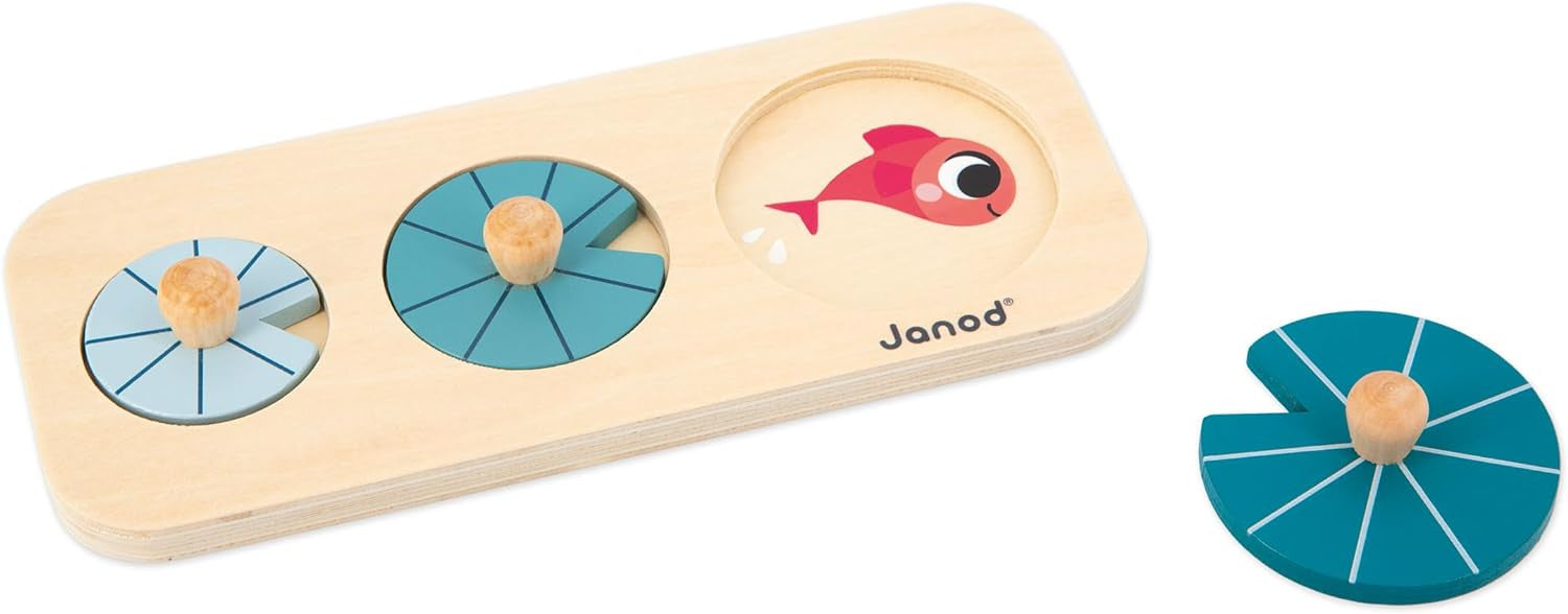 Juego Estimulo Sensorial +12meses - Caja con juegos de estimulo sensorial para niños +12 meses - Janod 04063
