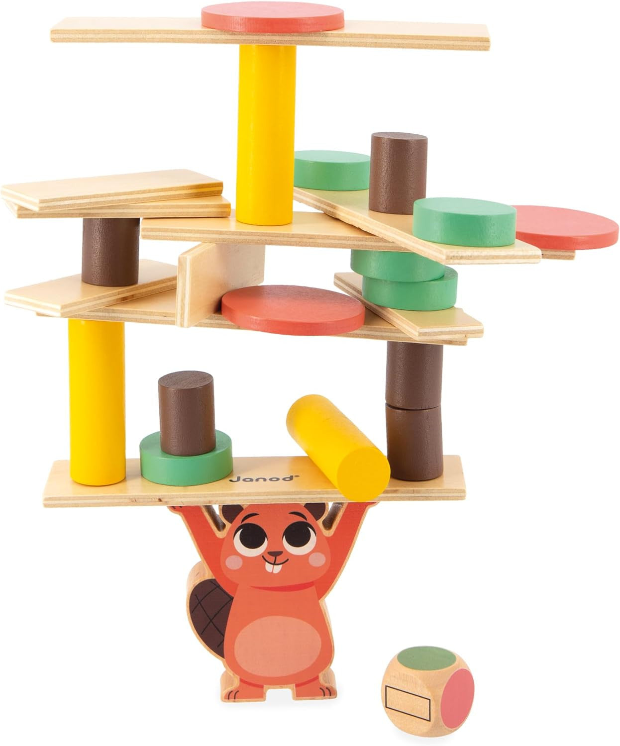 Caja con Juegos para desarrollar las Habilidades de Razonamiento niños + 36 meses - Janod 04066