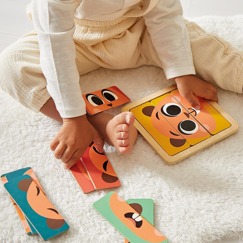 Caja con Juegos para desarrollar las Habilidades de Razonamiento niños + 36 meses - Janod 04066