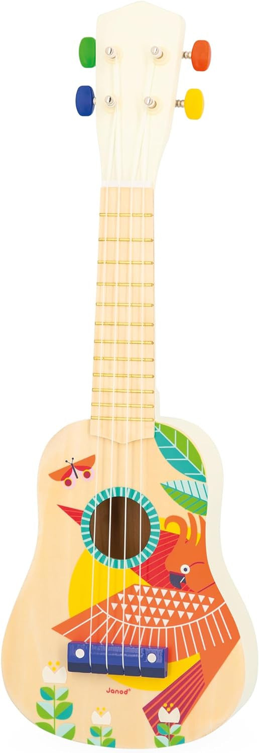 Instrumento Musical Ukelele de madera Gioia - Janod 07652