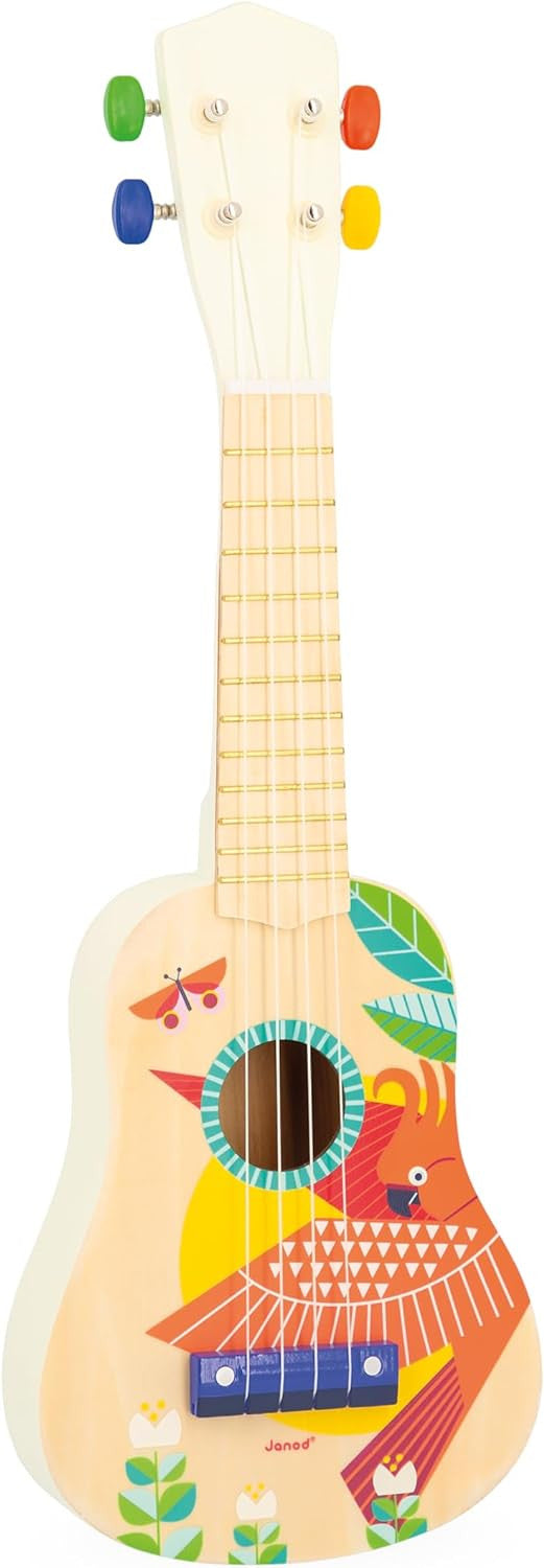 Instrumento Musical Ukelele de madera Gioia - Janod 07652