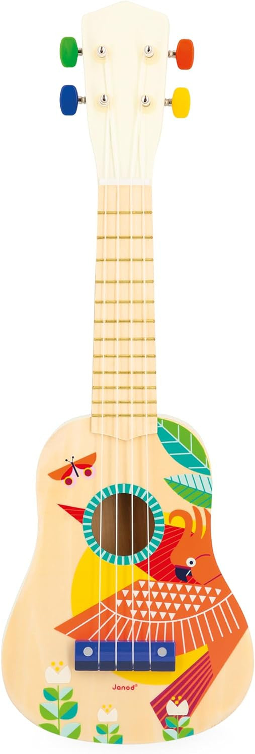 Instrumento Musical Ukelele de madera Gioia - Janod 07652