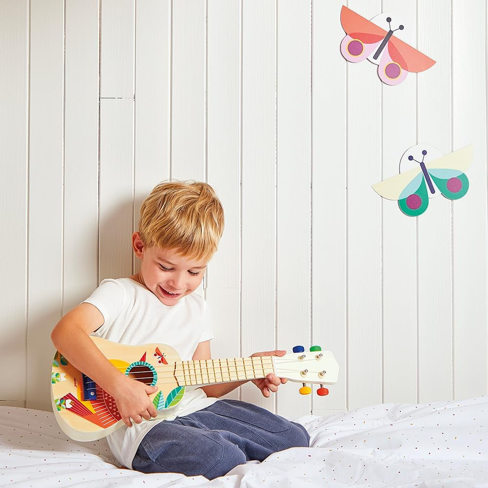 Instrumento Musical Ukelele de madera Gioia - Janod 07652