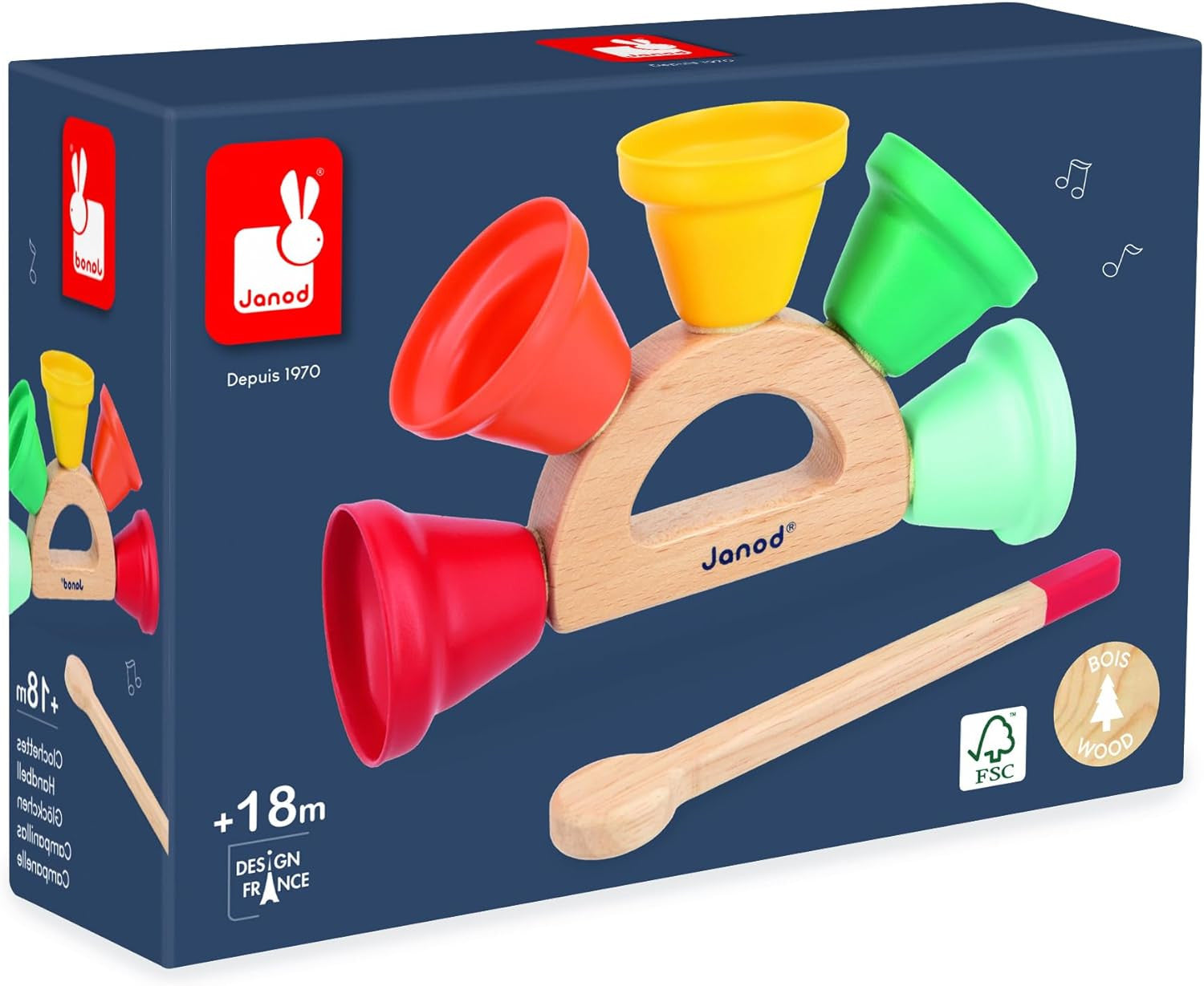 Instrumento Musical Campanas - Janod 07638
