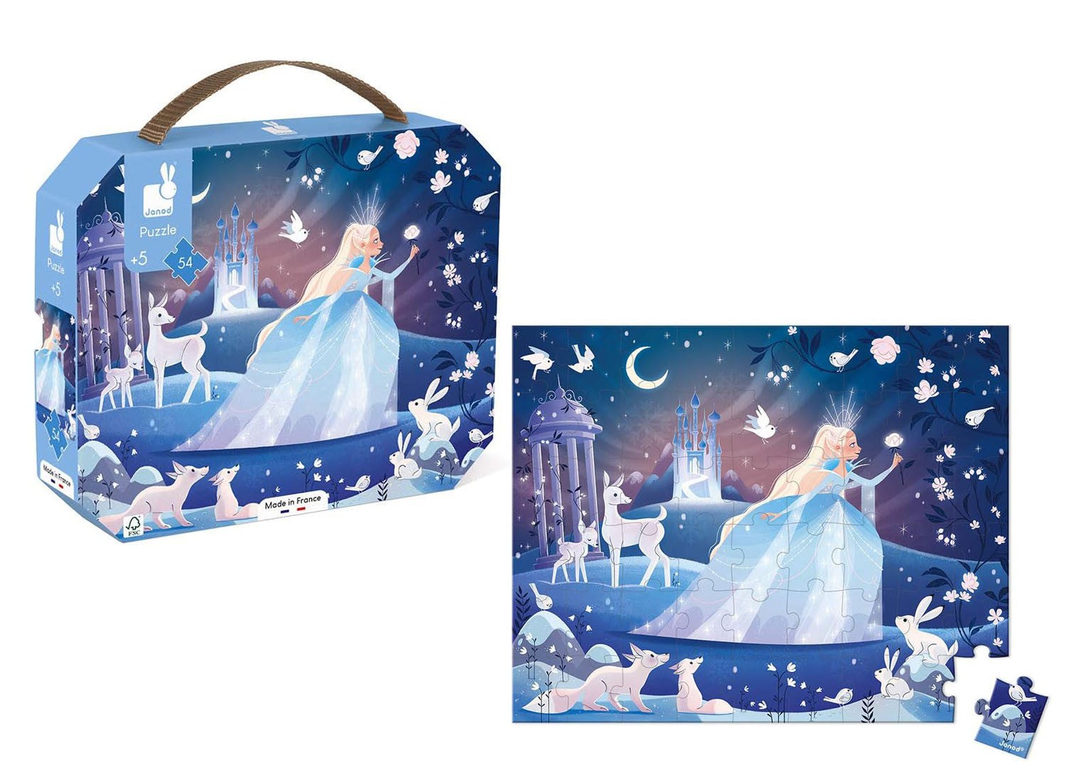 Puzle para niños Hada de Hielo 54 piezas - Janod 02665