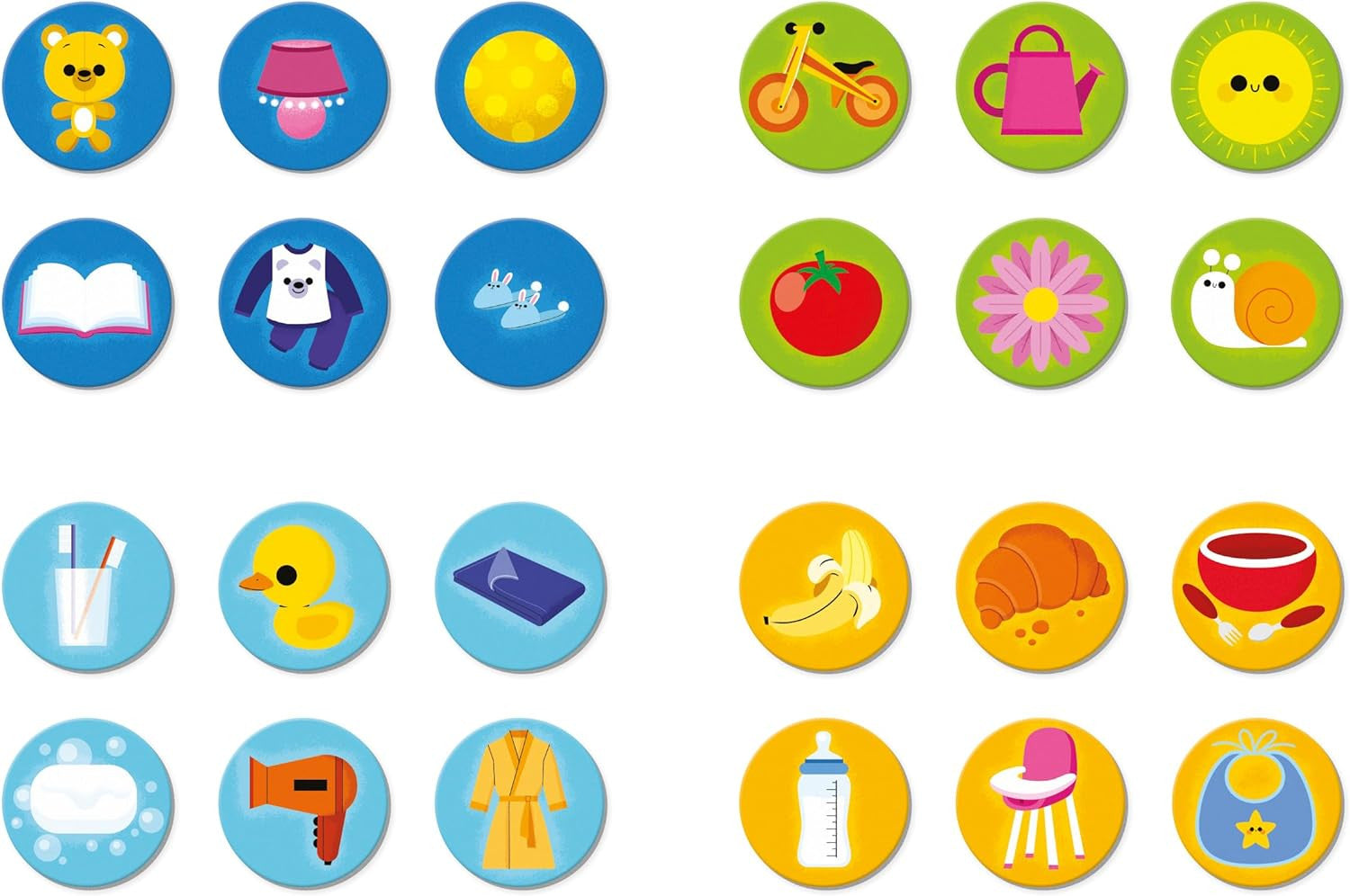 Juego de Memoria y Asociación - Mi primer Juego de Lotería - Janod 02620