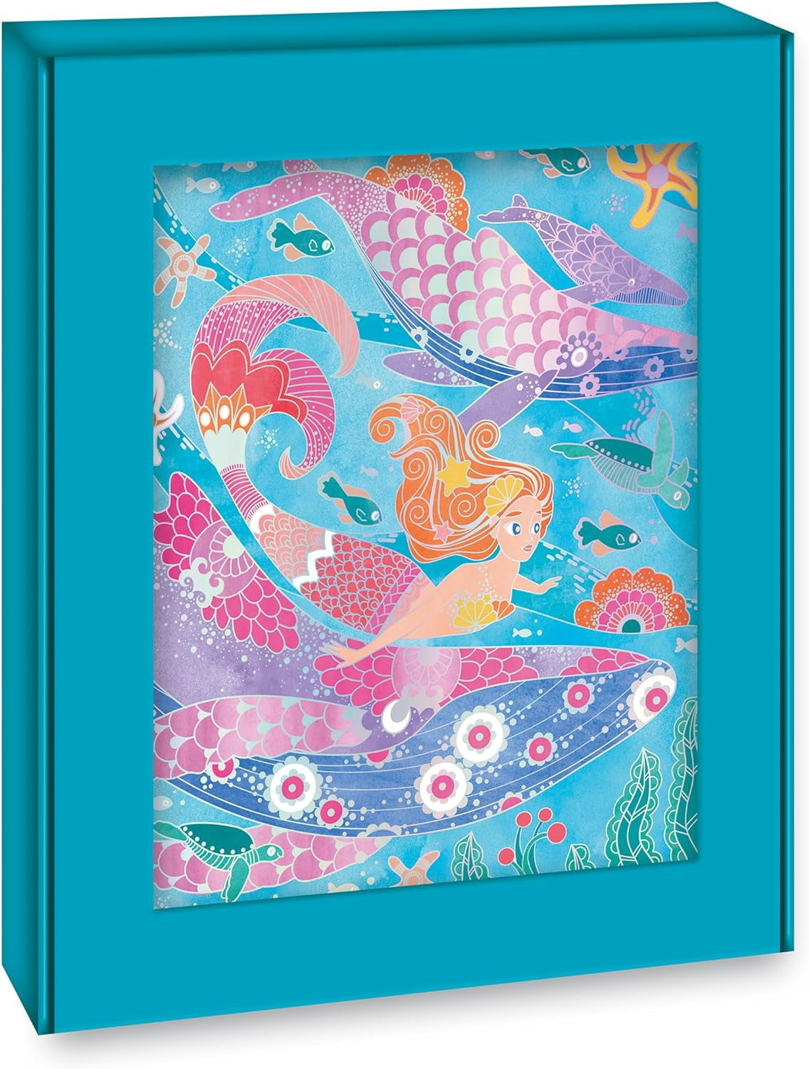 Juego de Manualidades - Magic Ocean - Pintura en acuarela - Janod 09107