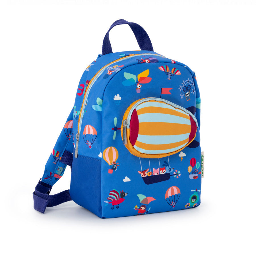 Mochila Infantil de Pet Reciclado En El Aire - Lilliputiens 84485