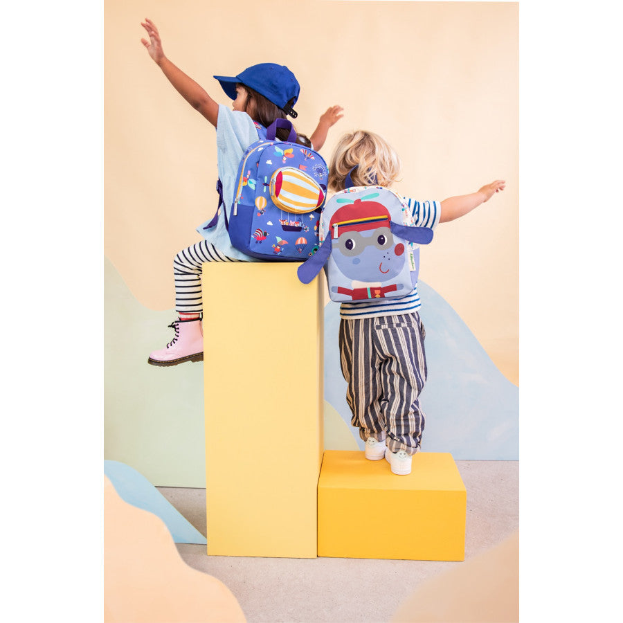 Mochila Infantil de Pet Reciclado En El Aire - Lilliputiens 84485